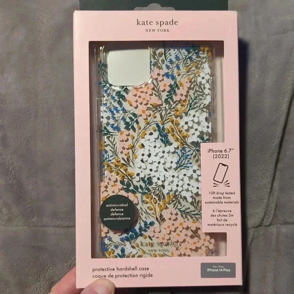 Kate Spade Iphone14 plus protective hardshell case - Picture 5 of 5